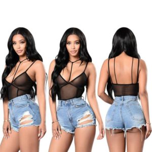 Sexy Hot Women Lace Body Suit One Piece V-neck Lingerie Erotic Teddies Bodysuit Plus Size Porno Costume Intimates