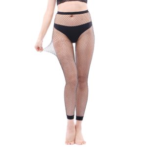 Hollow Out Sexy Pantyhose Black Mesh Stockings Jeans Stretch Bottoming Stocking Fishnet Stockings Tights High Quality Female