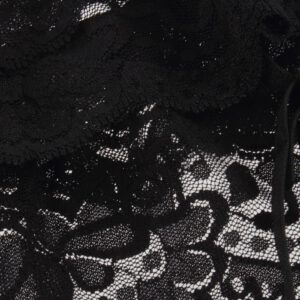 Sexy Lady Summer Style Black Sexy Lady 1pcs 2 Layer Floral Lace Garter Belt Suspender Lingerie Skirt Stocking 2017 Hot Sales