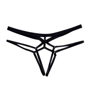 Sex Women's Erotic String Thong Sexy Underwear Crotchless Panties American Apparel Pantie Sexy High Elastic Lingerie Knickers