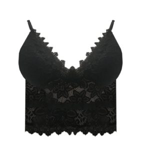 Women's bra large size vest tight lace wireless bra underwear sexy underwear hot sale fun beauty back strap сексуальное 02*