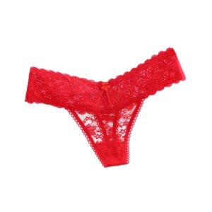 1PC Sexy Women Lace Thongs Lingerie G-string Panties Low Waist Briefs Underpants T-back Panties Plus Size Sexy Underwear