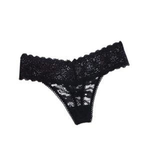 1PC Sexy Women Lace Thongs Lingerie G-string Panties Low Waist Briefs Underpants T-back Panties Plus Size Sexy Underwear