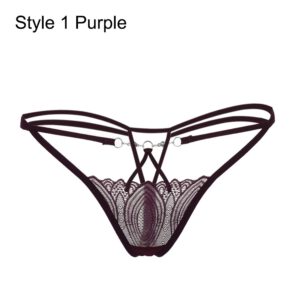 Fashion Women Sexy Lace Flowers Panties Summer Low Waist G-string Transparent Seamless T-back Briefs Underpants Erotic Lingerie