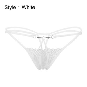 Fashion Women Sexy Lace Flowers Panties Summer Low Waist G-string Transparent Seamless T-back Briefs Underpants Erotic Lingerie