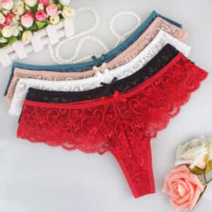 Sexy Lace Panties women Underwear Thong G String Seamless mini Briefs Female T-back Lingerie Low Waist #137