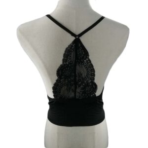 Sexy lingerie soutien gorge New Arrival Comfortable Women Sexy Lingerie Strappy Bras Sleeveless Lace Crop Tops S-3XL 50*