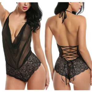 Women Sexy Lingerie Nightwear Underwear G String Lace Sling Sleepwear Teddies Bodysuits plus size