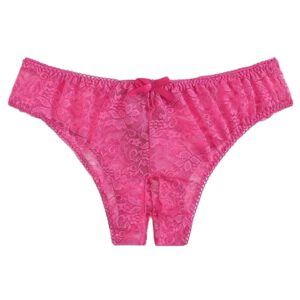 Women Sexy Lingerie hot erotic open crotch Panties Porn Lace transparent underwear crotchless sex wear cheeky briefs