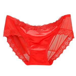 Women's Sexy Lingerie Lace Open Thong Panties G-Pants Lingerie Pajamas