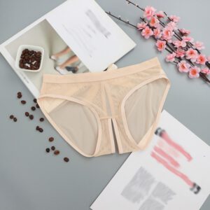 Women Sexy Opening Crotch Panties Lace Open Spandex Crotchless Thongs for Sex Plus Size Female Underpants Bowknot Briefs Tangas